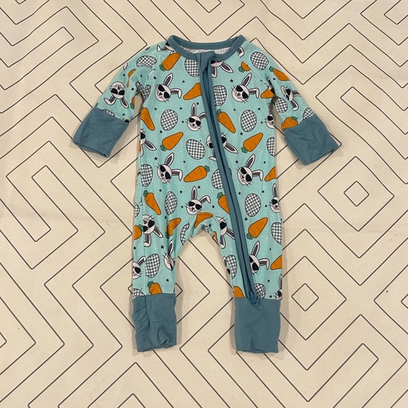 Dream Big Little Easter Zipper Pajama - Picture 1 of 9